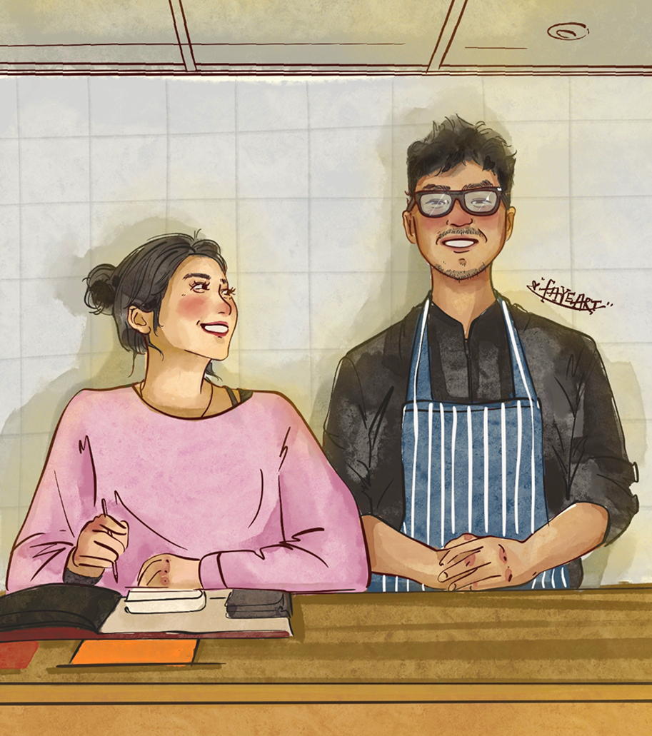 The owners of Chinese Noodle Bar